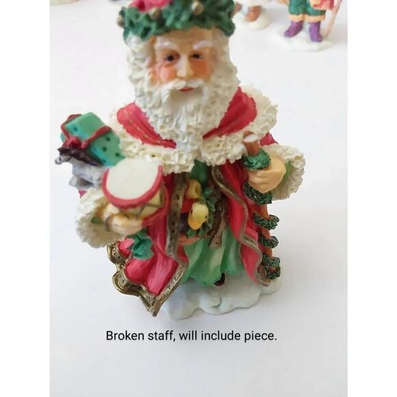 Katherine Stevenson Old World Santas Lot of Nine - Picture 14 of 14